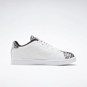 Adidasy Dziecięce Reebok Royal Complete Clean 2.0 Białe/Czarne PL 07RWOEF